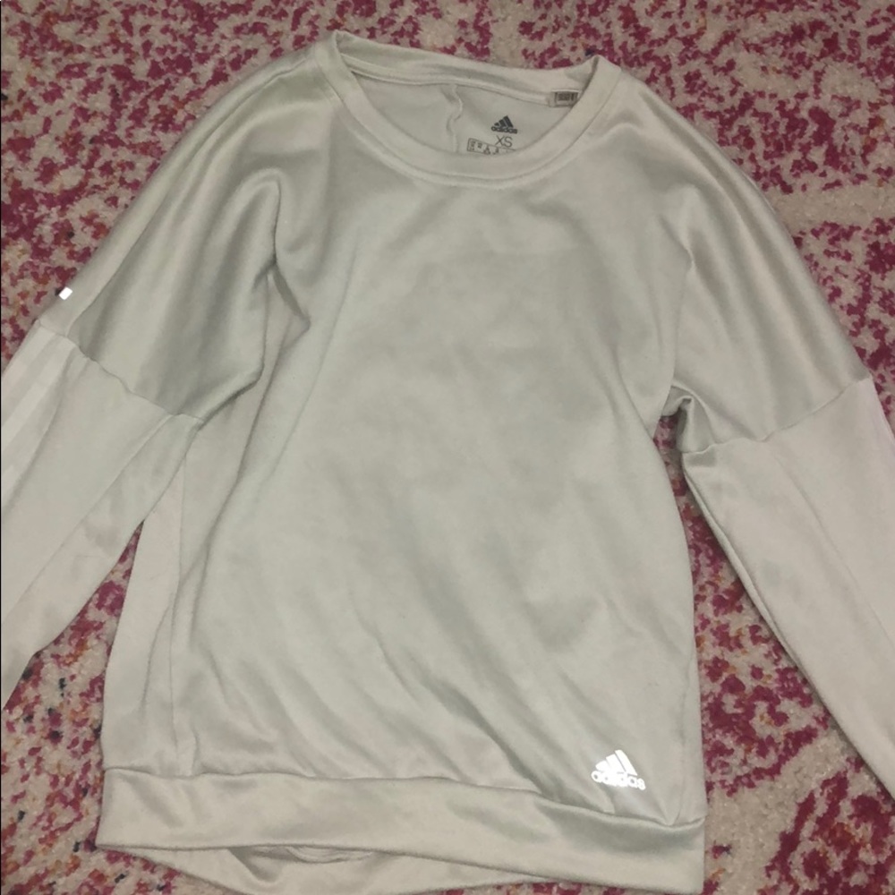 Light green Adidas XS crewneck